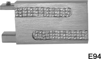 Produktbild von Innenlauf Gardinenstange eckig Edelstahl Look kantiges Design Erstellen BASIT®