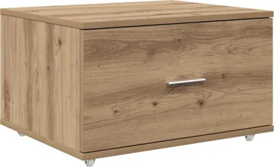 Image de Armoire à tiroirs avec roue Chêne artisanal 55 x 45 x 31 cm