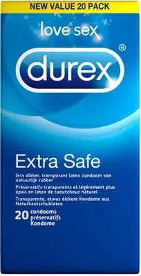 Produktbild von Durex Extra Safe Kondome - 20 Stück