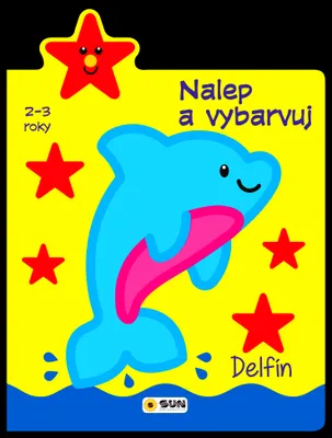 Obrázek produktu pro Delfín 2-3 roky: Nalep a vybarvuj