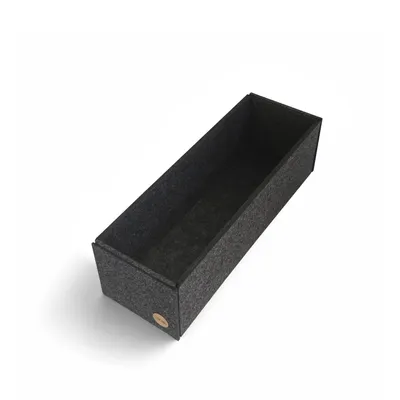 Produktbild von Aufbewahrungsbox CLEAN Filz 39 x 13 x 12 cm ohne Deckel in anthrazit meliert