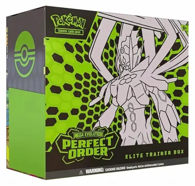 Produktbild von Pokemon Perfect Order Elite Trainer Box, KI-generiertes Bild