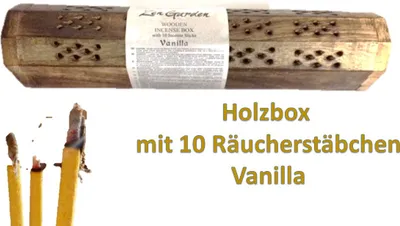 Produktbild von Holz-Räucherstäbchenbox Räucherturm Räuchersäule