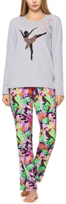 Produktbild von Merry Style Damen Schlafanzug MS10-169 (Melange Dance, XL)