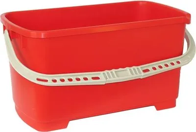 Produktbild von Fliesen-Waschset "Maxi S", rot, 24 l