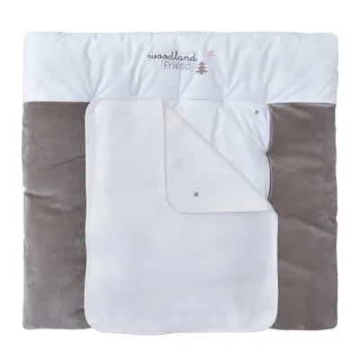 Produktbild von Baby-Delux Wickelauflage  70x75 inkl. abnehmbarer Frotteeauflage Woodland Wickelunterlage Wickelkommode, Wickeltisch Baumwolle waschbar