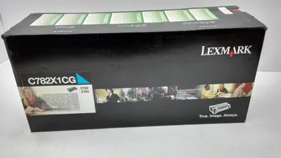 Productafbeelding van Toner LEXMARK C782X1CG C782N, cyaan, hoge capaciteit