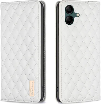 Obrázek produktu pro Galaxy A04 4G Case, Elegantní flipové kožené pouzdro ve stylu knihy se stojánkem pro Samsung Galaxy A04 4G White