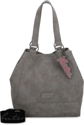 Image de Fritzi aus Preußen sac shopper sac à épaule Joy01 Rub Shopper Rock gris