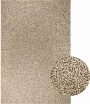 Produktbild von Teppich ZIZUR Beige 200x290 cm Jute-Optik Indoor und Outdoor