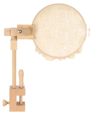 Stickrahmen-Halterung aus Buchenholz, verstellbar, 44 cm