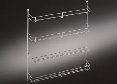 Produktbild von Naber Gewürzbord silber 1, 4 x 6 Dosen, silber