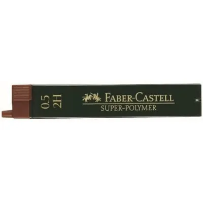 Immagine prodotto di Faber-Castell 120512 ricariche SUPER POLYMER - 0,5 mm, 2H, nero, 12 ricariche