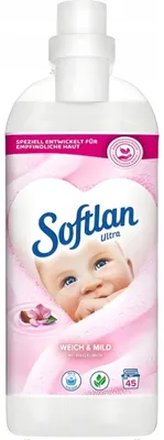 Zdjęcie produktu dla Softlan, Weich&Mild Sensitive, Płyn do płukania, 1l (PRODUKT Z NIEMIEC)