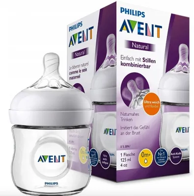Zdjęcie produktu dla BP AVENT Natural Flasche 125 ml