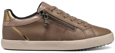 Productafbeelding van Geox dames sneakers, model D BLOMIEE E, kleur taupe, maat 38 (EU)