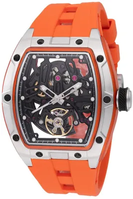 Obrázek produktu pro Invicta S1 Rally 49033 Pánské Hodinky - Automatické Hnutí - Nerezová Ocel s Černým Ciferníkem - 44 mm
