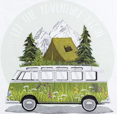 Produktbild von 20 Servietten Adventure - Auf ins Abenteuer 33x33cm