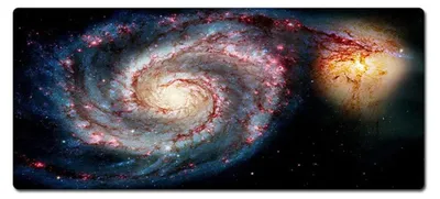 Gaming-Mauspad 300x600x3 mm, Sternenhimmel, rutschfest, wasserdicht