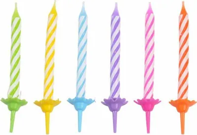 Image de Set de 24 bougies d anniversaire