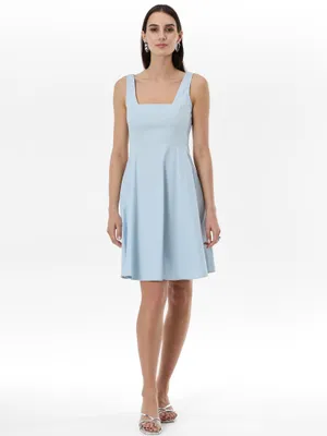Produktbild von Orsay Hellblaues knielanges Damenkleid 40