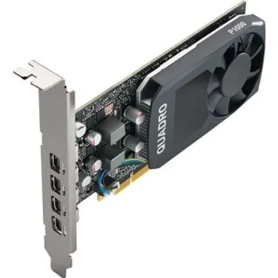 Produktbild von PNY VCQP1000V2-PB, Quadro P1000 V2, 4 GB, GDDR5, 128 Bit, 5120 x 2880 Pixel, PCI Express x16 3.0
