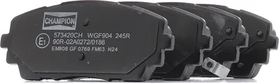 Produktbild von CHAMPION 573420CH Bremsbeläge Satz Vorne Bremsklötze für KIA PICANTO (TA)