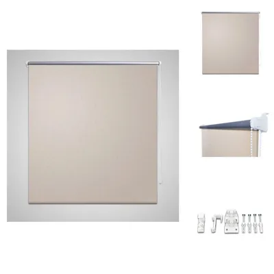 Obrázek produktu pro Zatemňovací roleta Zatemňovací roleta 120 x 175 cm béžová - Žaluzie a rolety