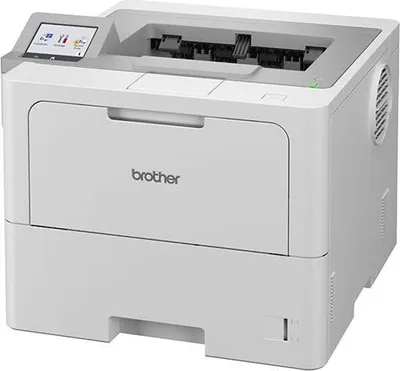 Produktbild von Brother HL-L6415DN, Laser, 1200 x 1200 DPI, A4, 50 Seiten pro Minute, Doppelseitiger Druck, Wei