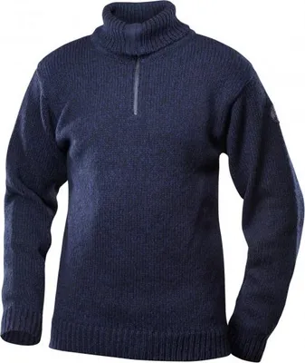 Obrázek produktu pro Devold Nansen Sweater Zip Neck Velikost oblečení: XL / Barva: dark blue melange