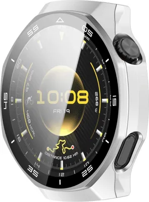 Produktbild von Schutzhülle für Huawei Watch GT6 Pro 46mm Schutzglas Panzerfolie Display Case 9H