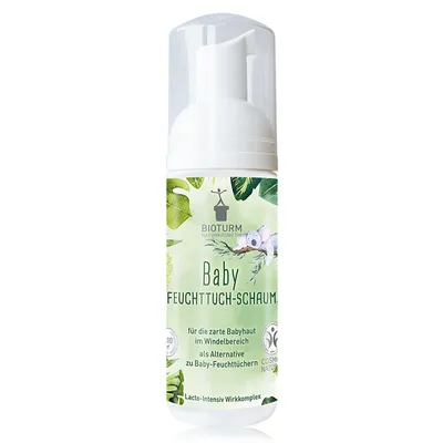 Zdjęcie produktu dla Bioturm kosmetyki naturalne chusteczki nawilżane dla niemowląt 50 ml