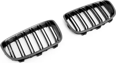 Immagine prodotto di Griglia del radiatore Griglia sportiva Griglia in carbon look per BMW Serie 1 F20 F21 di
