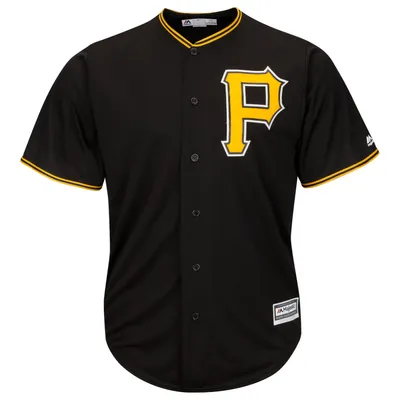 Produktbild von MLB Pittsburgh Pirates Baseball Trikot Cool base Majestic Jersey schwarz (L)