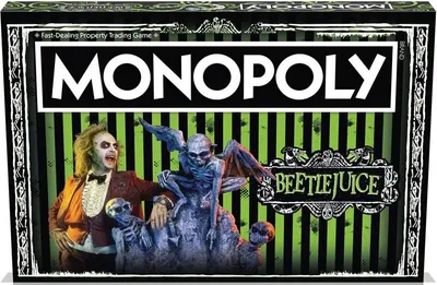 Produktbild von Hasbro Monopoly Brettspiel Beetlejuice Edition - Gesellschaftsspiel