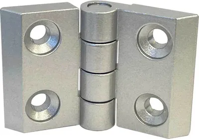 Produktbild von SCHMIDT systemprofile 10x Scharnier 64x44mm Aluminium M6 Klappscharnier