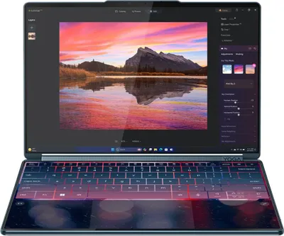 Zdjęcie produktu dla Lenovo Yoga Book 9 14IAH10 Intel Core Ultra 7 14" ekran dotykowy 2,8K - Core Ultra 7 - 1000 GB