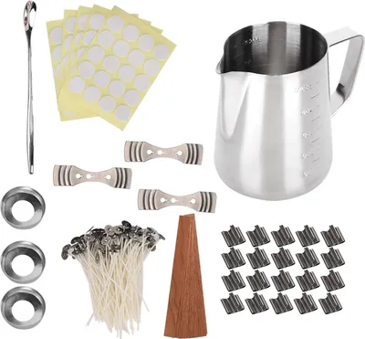 Image de Kit de fabrication de bougies Matériel four de chauffage Artisanat aromatique fait main DIY -Outils