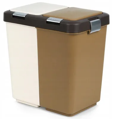Produktbild von Orion Recycling-Mülleimer mit 2x10L Kapazität