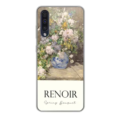 Produktbild von MuchoWow® Handyhülle Schutzhülle Hülle für Samsung Galaxy A50 Kunst - Blumen - Alte Meister Silikon Softcase Handy Hülle - Mobiltelefonhülle