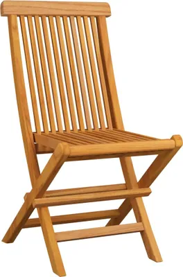 Immagine prodotto di Sedie da Giardino Pieghevoli 6 pz in Legno Massello di Teak