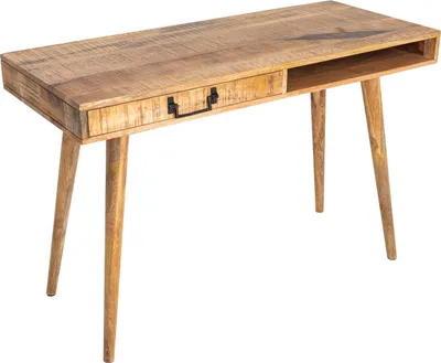 Produktbild von Büroschreibtisch RETRO 120cm Mangoholz