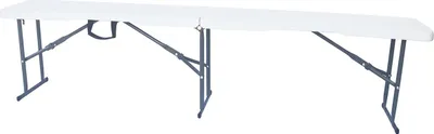 Produktbild von Klappbank "Foldy" - 183 x 28 x 43 cm - Weiß