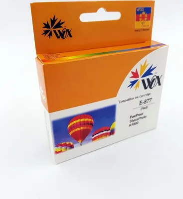 Image de Wox rouge EPSON T0877 Cartouche d'encre C13T08774010