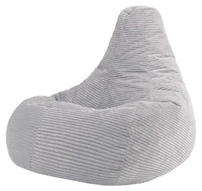 Produktbild von Icon Dalton XXL Sitzsack Cord mit Füllung, Grau