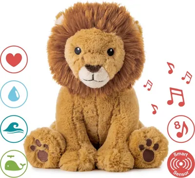 Zdjęcie produktu dla Cloud B Louis Lion, Zwierzęta zabawki, Brzmienie, Baterie w zestawie