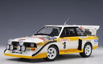 Produktbild von AUTOart 88602 - 1/18 Audi Quattro S1 Rally Monte Carlo 1986 H.Mikkola/A.Hertz #6