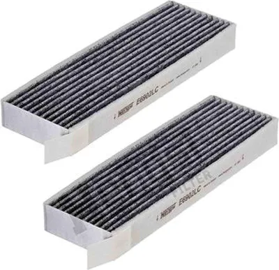Produktbild von HENGST E6902LC-2 Innenraumfilter Pollenfilter für OPEL Corsa F Aktivkohle