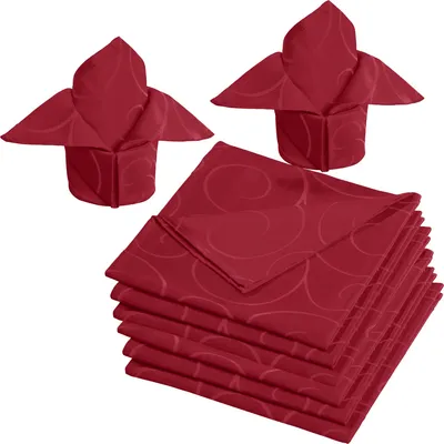Produktbild von Erwin Müller Serviette Oberhausen" 8er-Pack rubin 50x50 cm"