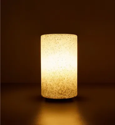 Productafbeelding van Heitronic verlichte zuil, lichtmast, model Mundan, granietkleur, 40 cm, IP44, max. 23W, fitting E27, zonder lamp, met grondpen